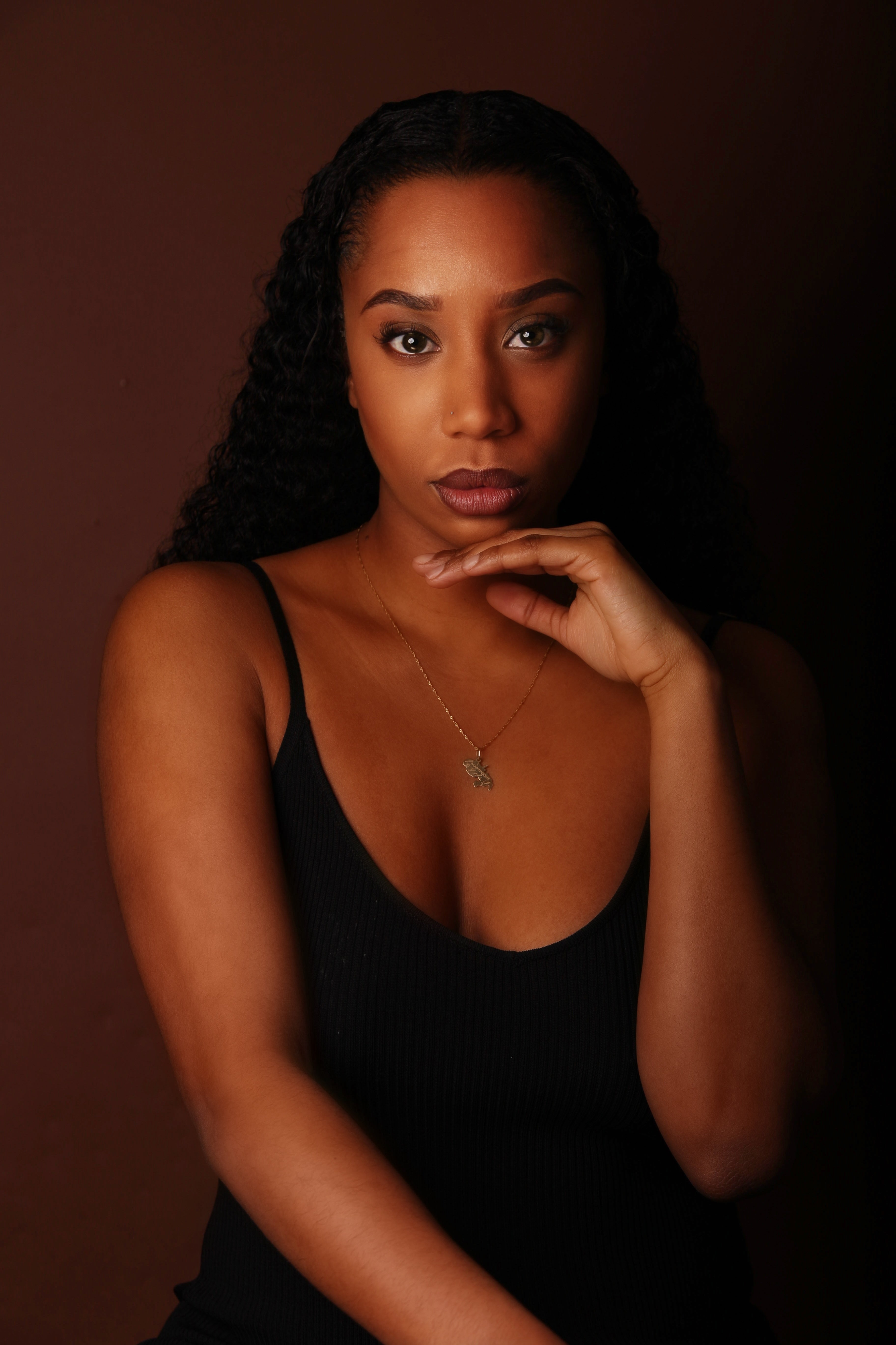 Malaïkah, la U-part Kinky bouclée