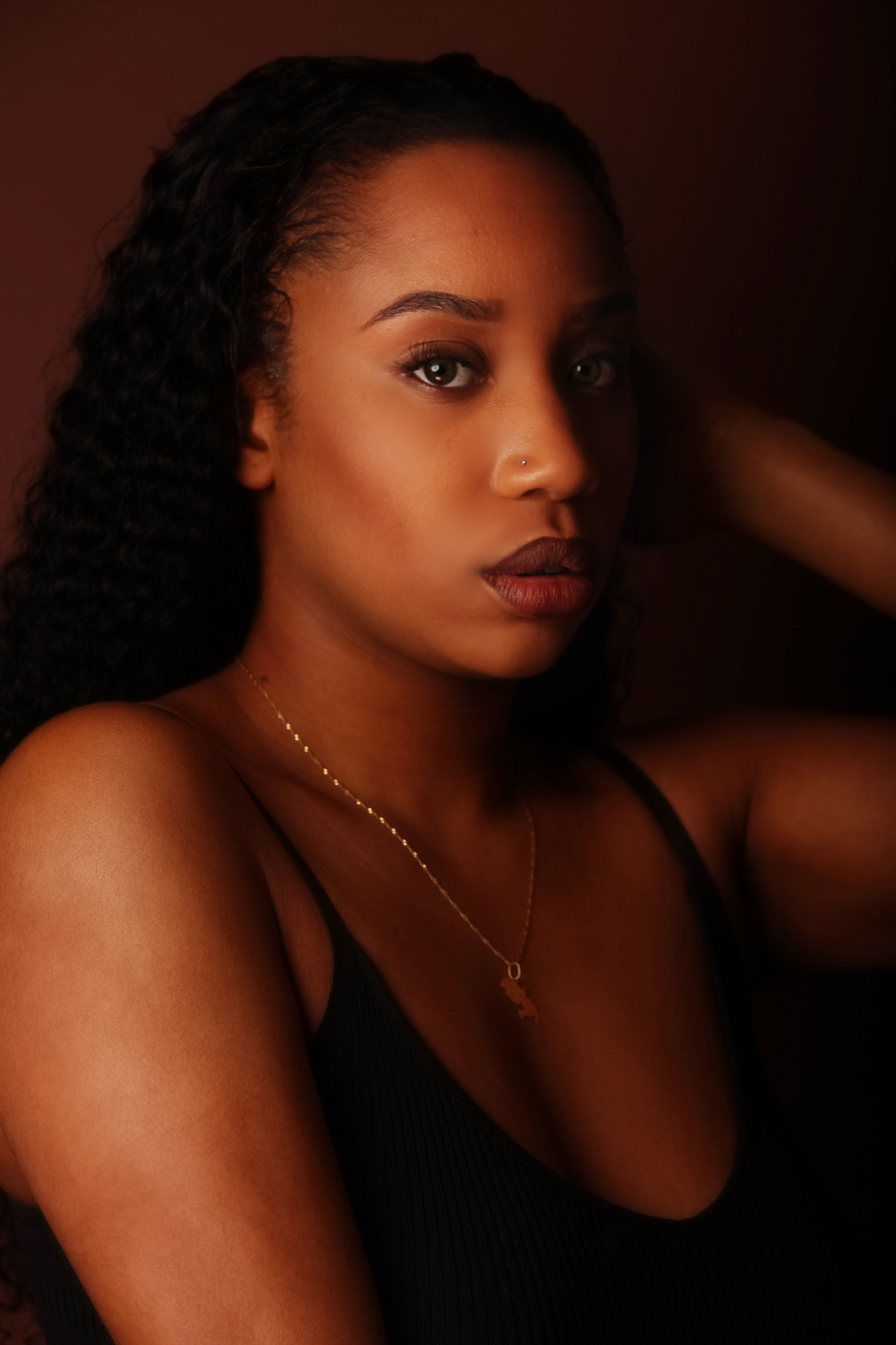 Malaïkah, la U-part Kinky bouclée