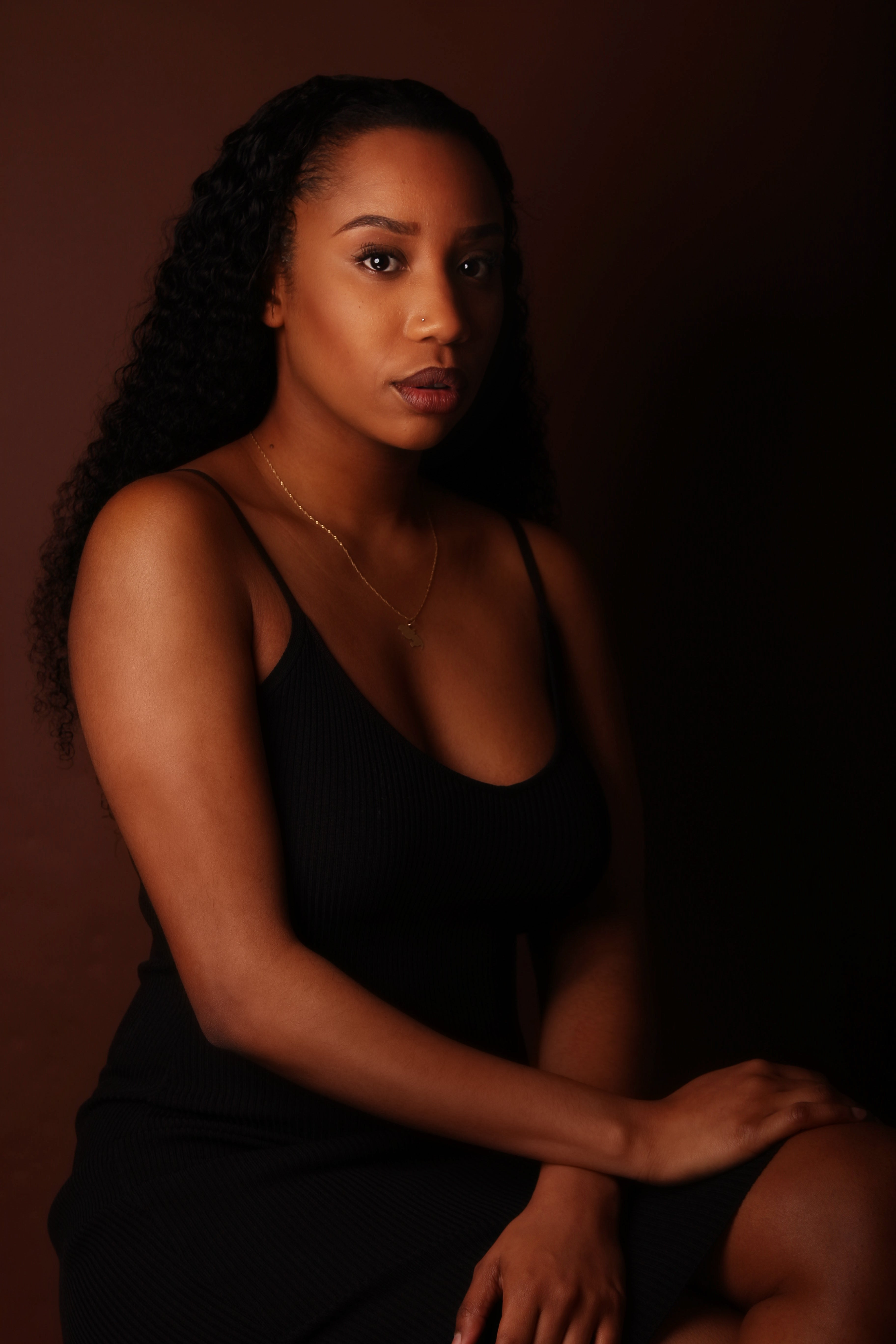 Malaïkah, la U-part Kinky bouclée